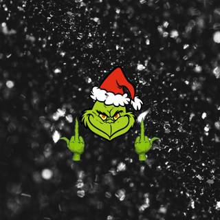 The Grinch phone wallpaper