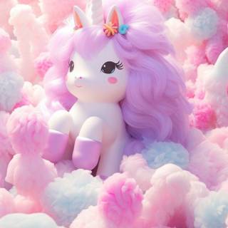 Cute unicorn phone wallpaper