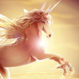 Cute unicorn phone wallpaper