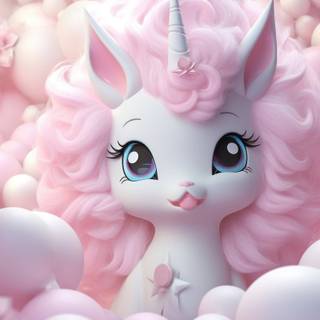 Cute unicorn phone wallpaper