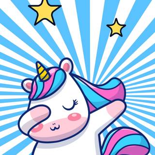 Cute unicorn phone wallpaper