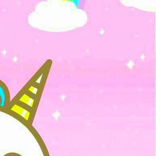 Cute unicorn phone wallpaper