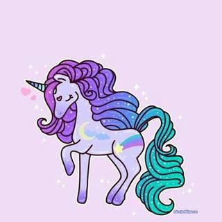 Cute unicorn phone wallpaper