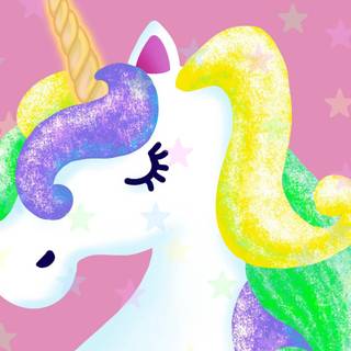 Cute unicorn phone wallpaper