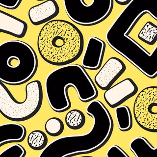Yellow donut wallpaper