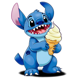 Stitch Ice Cream wallpaper