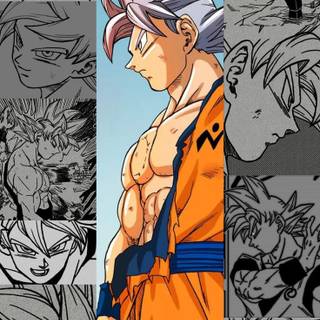 Ultra Instinct Goku manga wallpaper