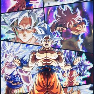 Ultra Instinct Goku manga wallpaper