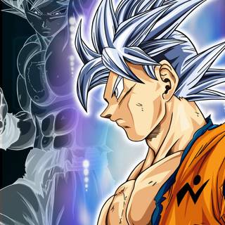 Ultra Instinct Goku manga wallpaper