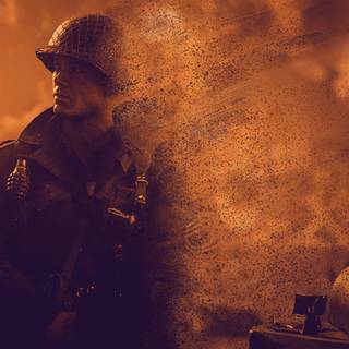 Gritty military wallpaper