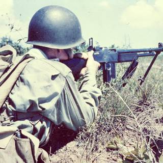 Gritty military wallpaper