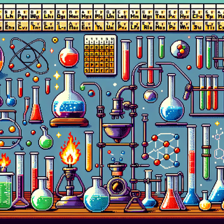 Chemistry lab 4k wallpaper