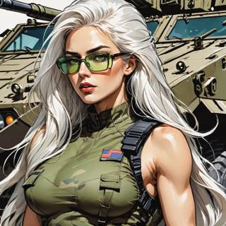 Gritty military wallpaper