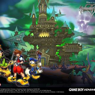 Kingdom Hearts: Chain of Memories wallpaper