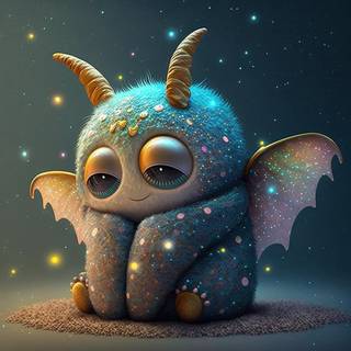 Cute mythical creatures wallpaper