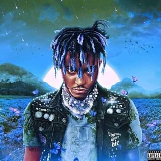 Juice Wrld blue wallpaper