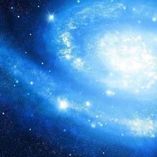 Space wave wallpaper