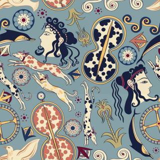 Minoan wallpaper