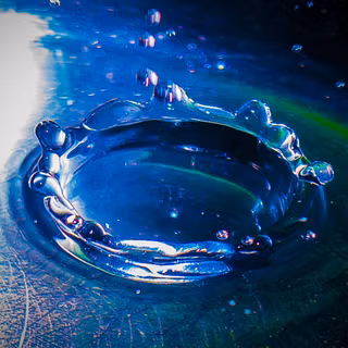 Space wave wallpaper