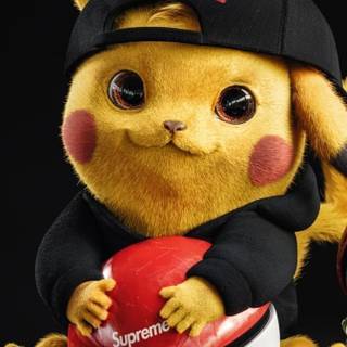 Gangster Pikachu wallpaper