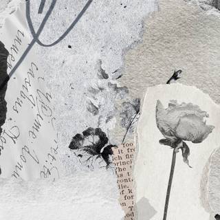 Vintage letter wallpaper