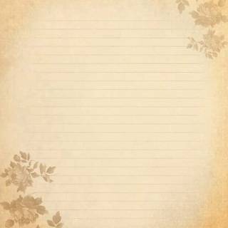 Vintage letter wallpaper