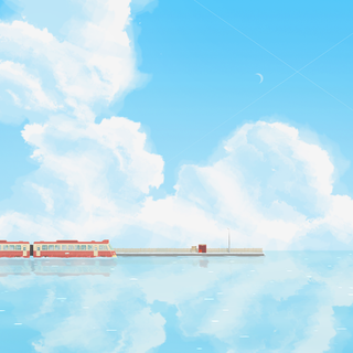 Spirited Away train wallpaper