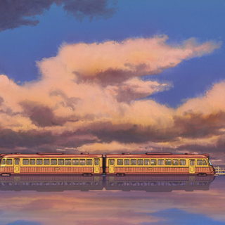 Spirited Away train wallpaper