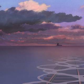 Spirited Away train wallpaper