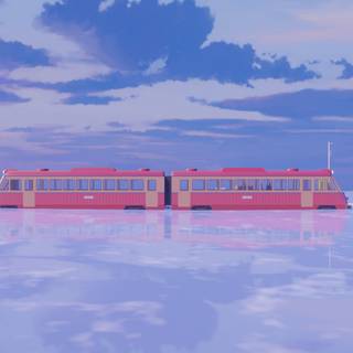 Spirited Away train wallpaper