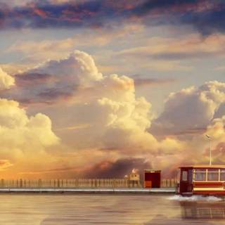 Spirited Away train wallpaper