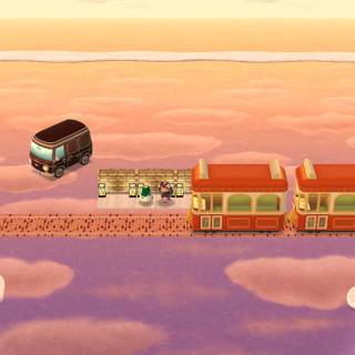 Spirited Away train wallpaper