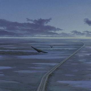 Spirited Away train wallpaper