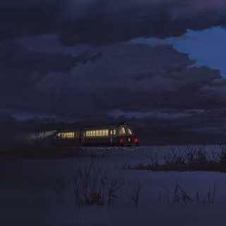 Spirited Away train wallpaper