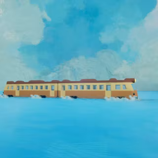 Spirited Away train wallpaper