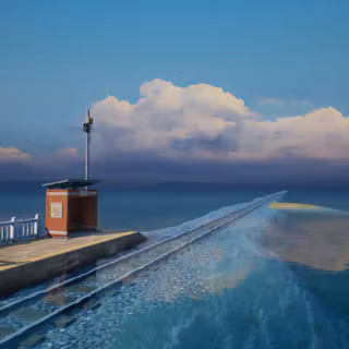 Spirited Away train wallpaper