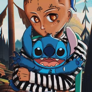 Gangster Stitch wallpaper