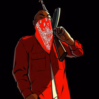 Gangster red wallpaper