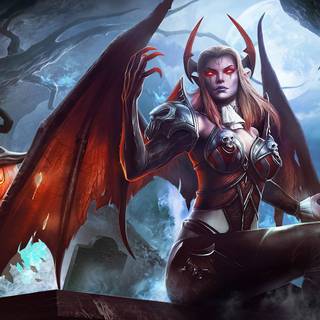 Succubus demon wallpaper