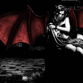 Succubus demon wallpaper