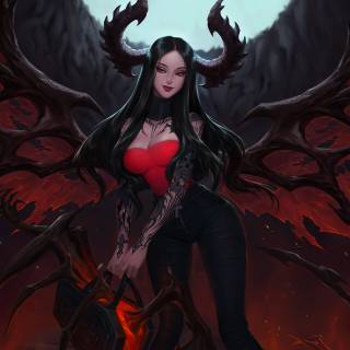 Succubus demon wallpaper