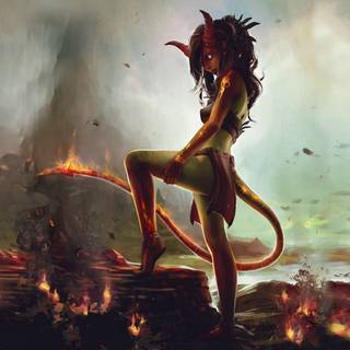 Succubus demon wallpaper