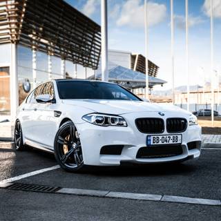 BMW M5 F10 4k wallpaper