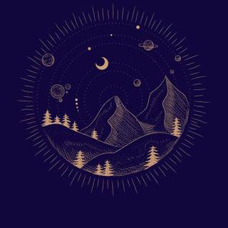 Wind element wallpaper