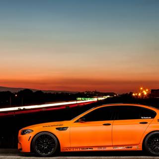 BMW M5 F10 4k wallpaper