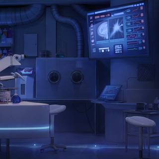 Laboratory 4k wallpaper