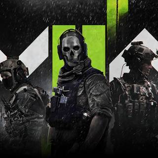 Ghost COD 4k PC wallpaper