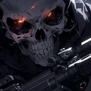 Ghost COD 4k PC wallpaper