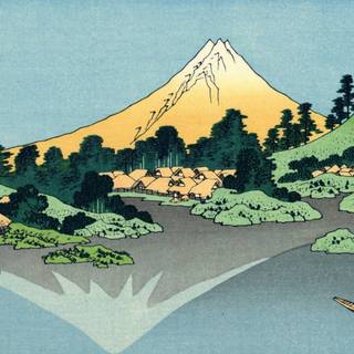 Japanese painting 4k wallpaper