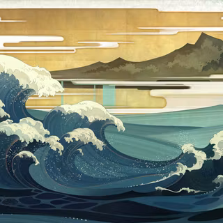 Japan artistic wallpaper